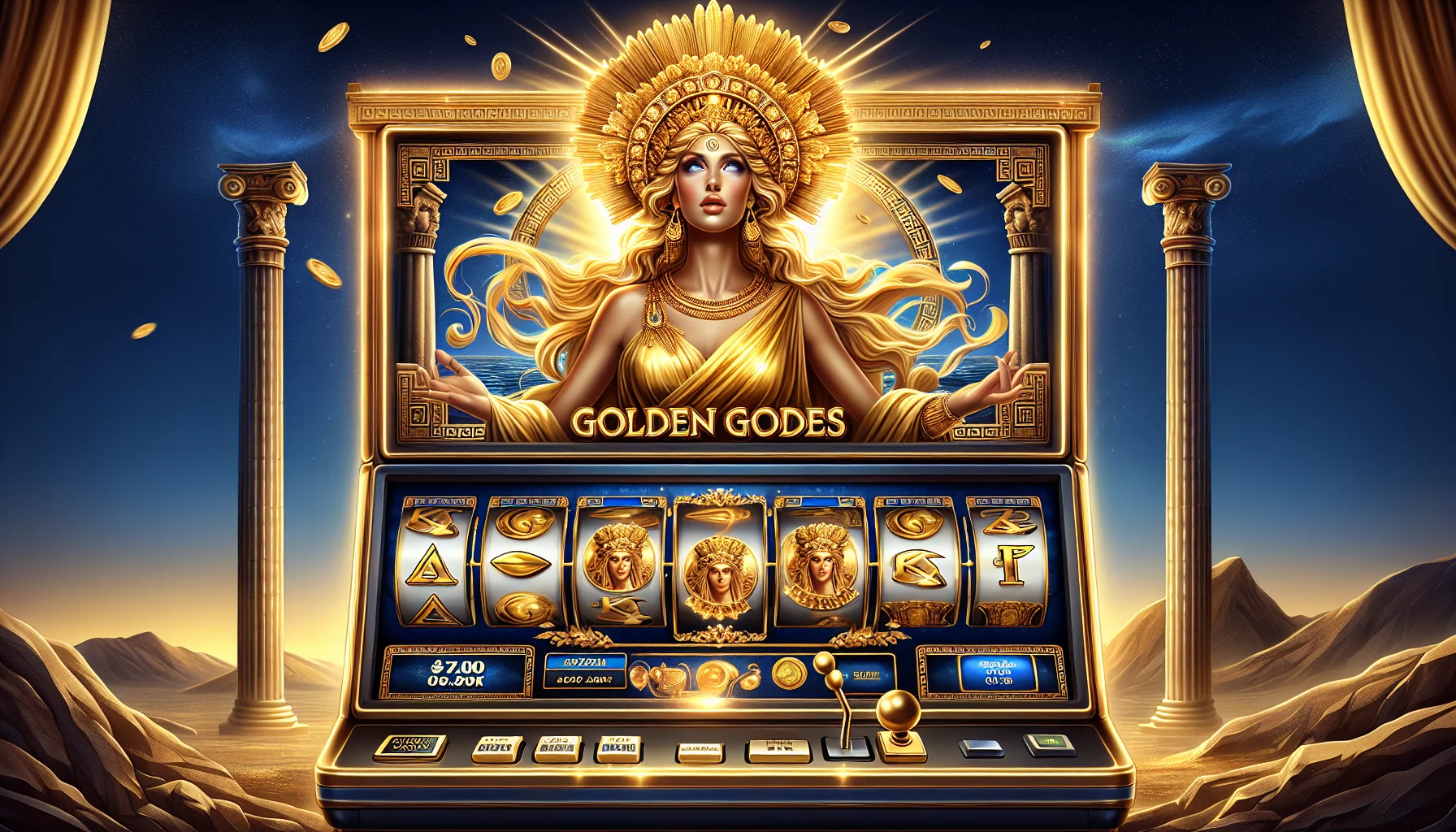 Golden Goddess slot machine